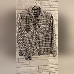 Liverpool Plaid Utility Jacket, Size M